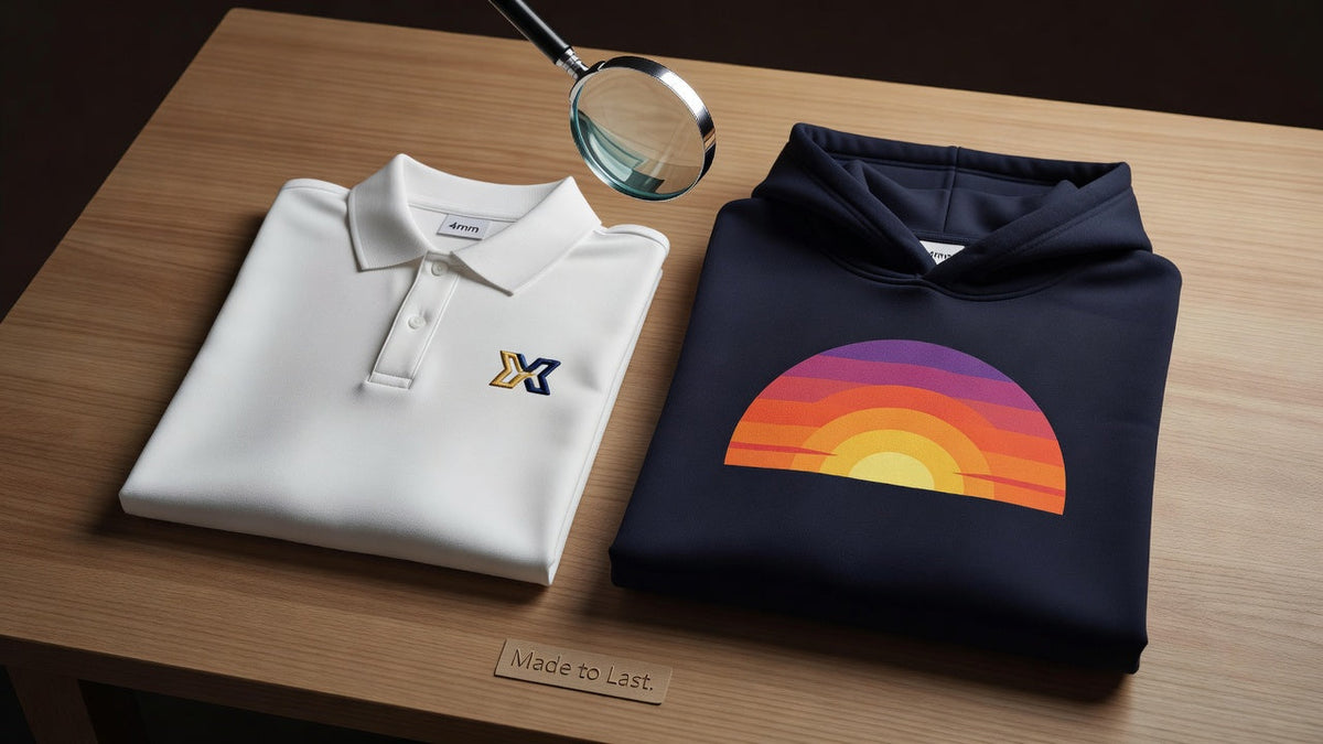 Printed vs Embroidered Workwear: Which Should You Choose?